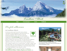 Tablet Screenshot of landhaus-alberti.de